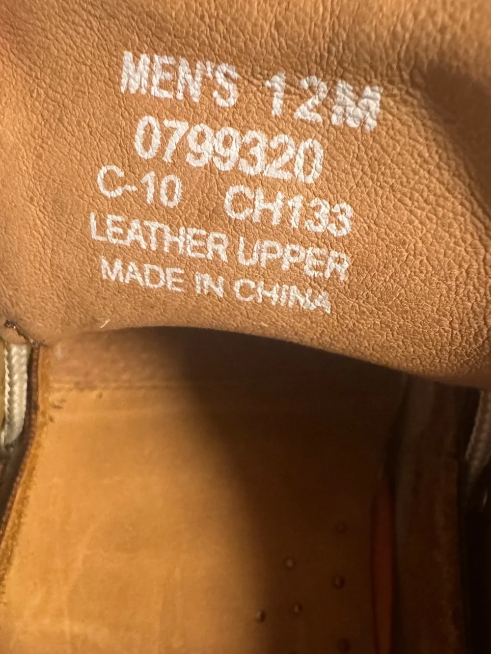 Sperry classic leather